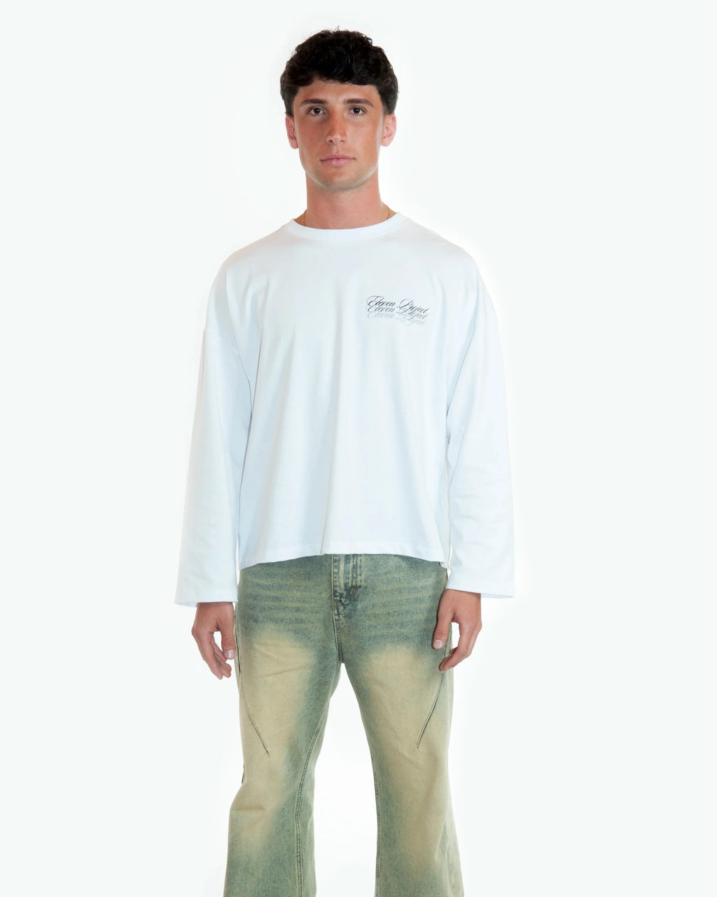 Nothing To Eleven Longsleeve White
